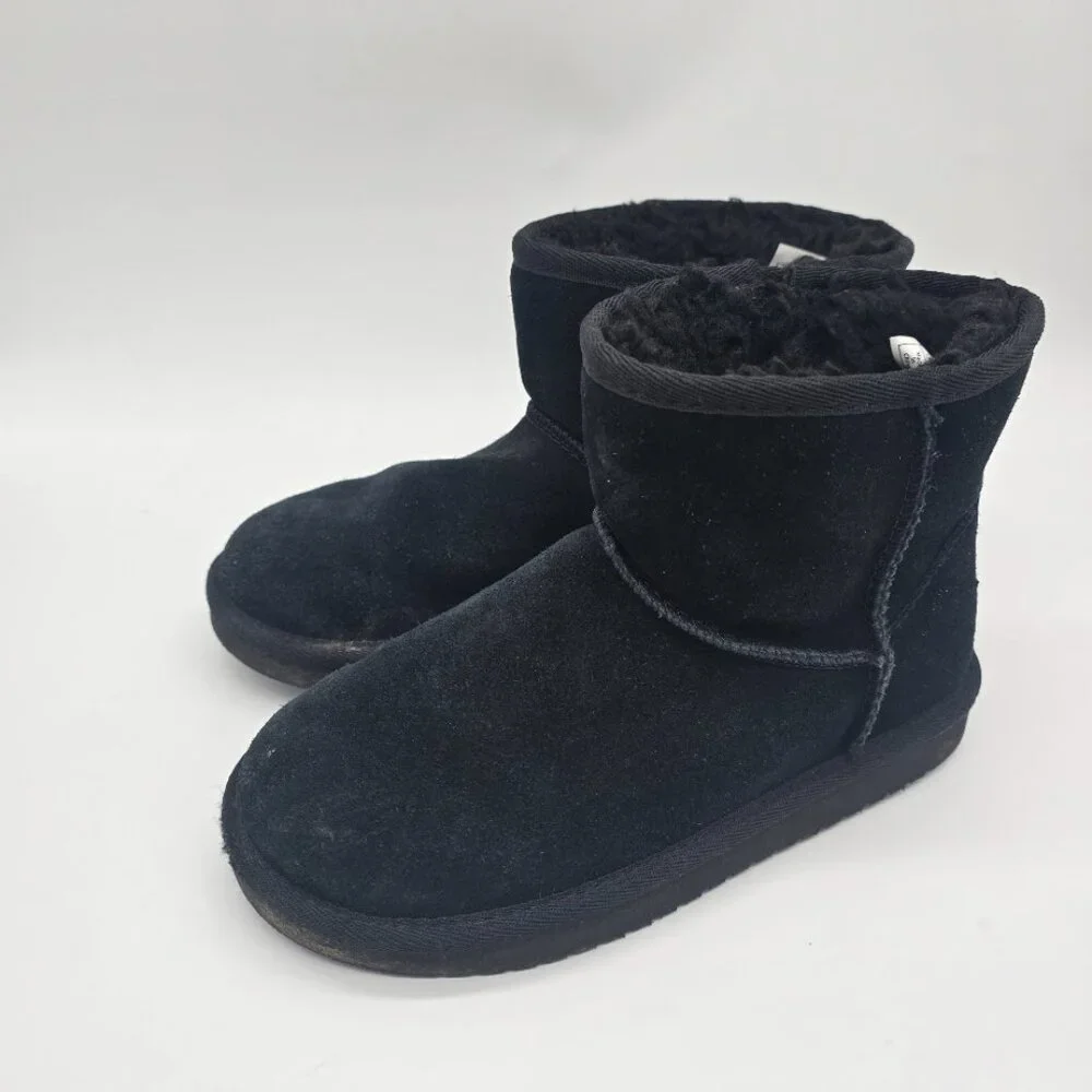 UGG Koolaburra Girls Mini Boots Black Size 13